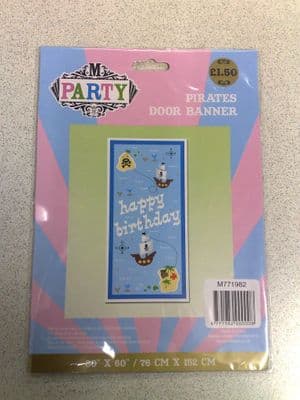 Pirate Door Banner
