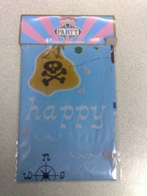 Pirate Plastic Table Cover