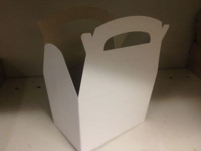Plain White Lunch Box