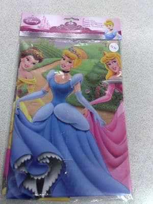 Princess Plastic Table Cover