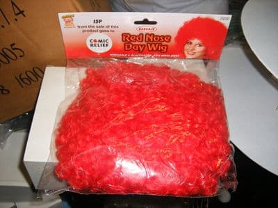 Red Afro Wigs