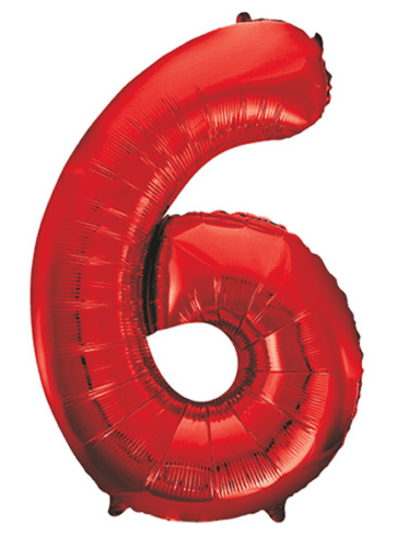 Red Number 6