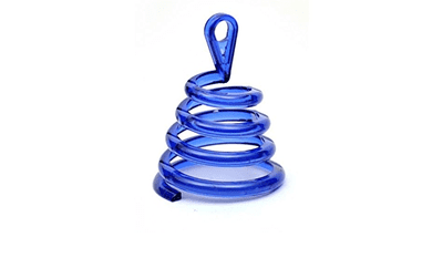 Royal Blue Spiral Balloon Weight x 1