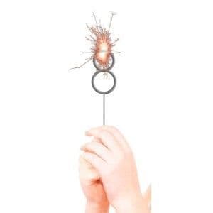 Silver Number 8 Sparkler