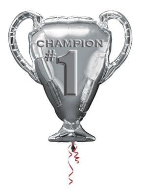 Silver Trophy Super Shape Foil