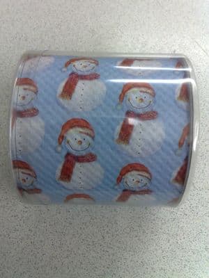 Snowman Toilet Roll