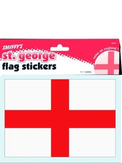 St George Flag Stickers