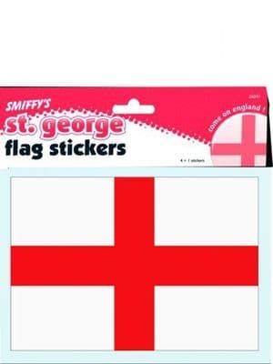 St George Flag Stickers