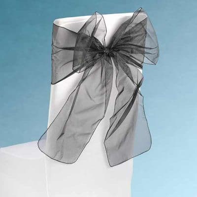 To Hire - Black Chair Sashes