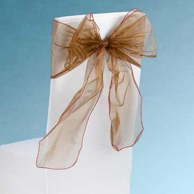 To Hire - Brown Chair Sashes