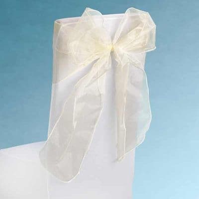 To Hire - Ivory Chair Sashes