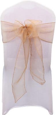 To Hire - Rose Gold Chair Sashes
