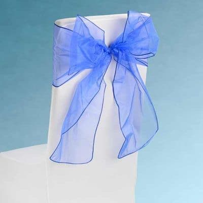 To Hire - Royal Blue Chair Sashes
