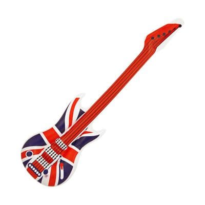 Union Jack Inflatable Guitar