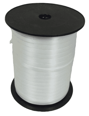 White 5mm Curling Ribbon