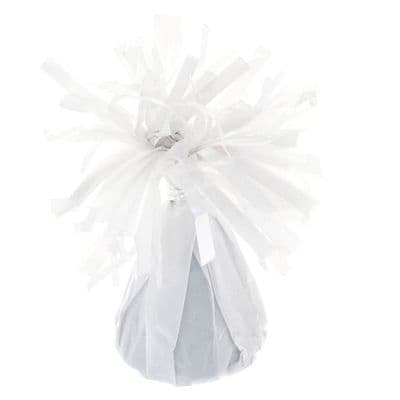 White Tinsel Cone Weight 85g x 1