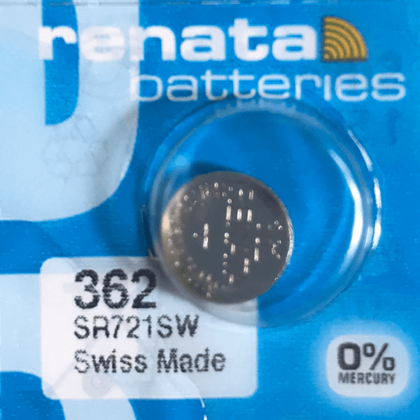 362 (SR721SW) Silver Oxide Batteries - Renata
