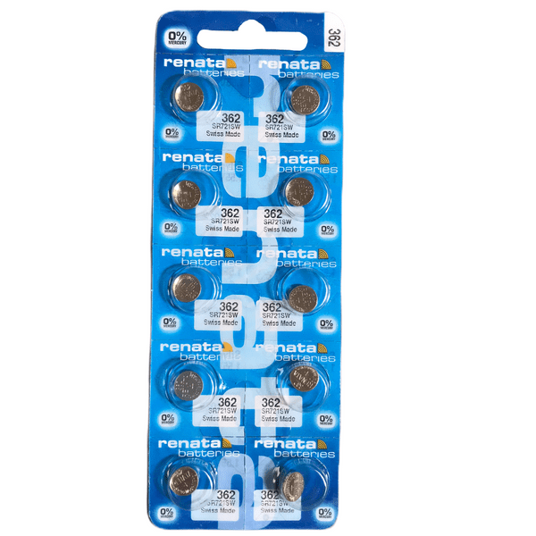 362 (SR721SW) Silver Oxide Batteries - Renata