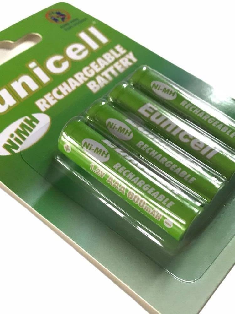 AAA 600mAh Rechargeable Batteries Euncell