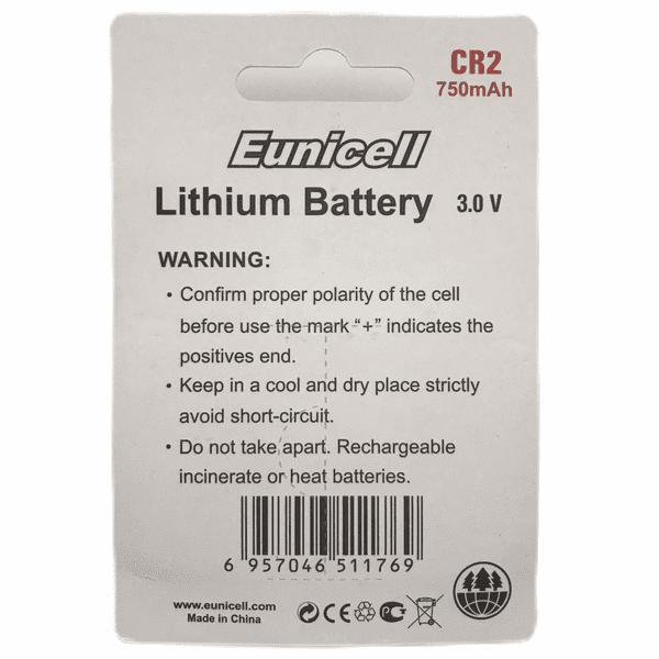 CR2 Batteries - Eunicell