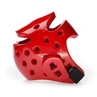 Ki Dipped Foam Head Guard Red