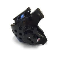 Kicksport Dipped Foam Fight Head Guard Black  | Reflex UK