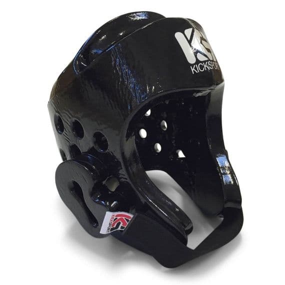 Kicksport Dipped Foam Fight Head Guard Black  | Reflex UK