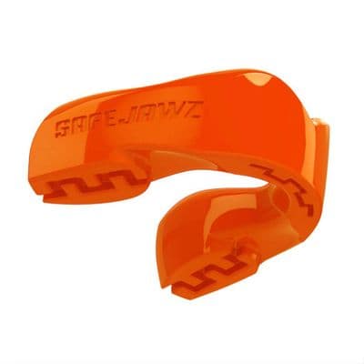 SafeJawz Intro Mouth Guard Fluro Orange