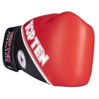Top Ten 4Select Leather Boxing Gloves Red/Black 10oz | WAKO Approved | Reflex UK