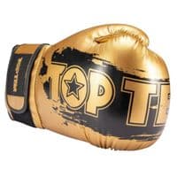 Top Ten Boxing Gloves Power Ink Black 'n' Black 10oz & 12oz | Reflex UK