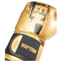 Top Ten Boxing Gloves Power Ink Black 'n' Black 10oz & 12oz | Reflex UK