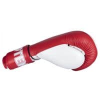 Top Ten Star XLP Leather Boxing Gloves Red 10oz | WAKO Approved | Reflex UK