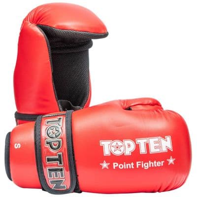TOP TEN Pointfighter Gloves Red