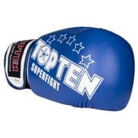 Top Ten Superfight 3000 Boxing Gloves Blue 10oz | WAKO Approved | UK