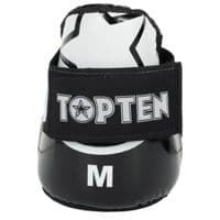 Top Ten Superlight Urban Arts Kicks Black/Red | Sparring Foot Pads | Reflex UK