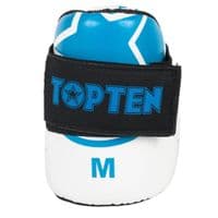 Top Ten Superlight Urban Arts Kicks Black/Red | Sparring Foot Pads | Reflex UK
