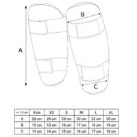 TOP TEN WAKO Shin Guard Blue | Sparring Gear | UK