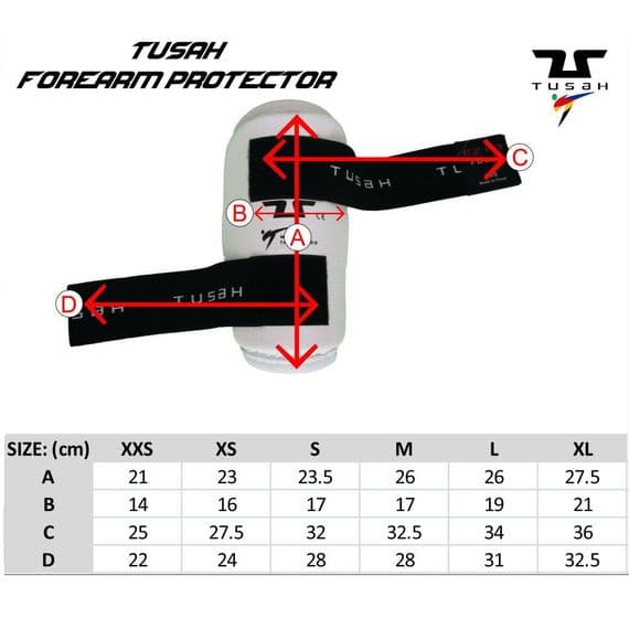 Taekwondo forearm guard (WTF approved