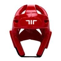 Tusah WT Approved Headguard Red | Sparring Gear | Reflex UK