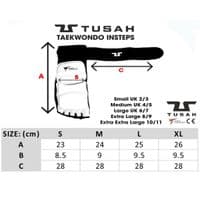 Tusah WT Approved Instep Guards | Taekwondo Foot Protectors | Reflex UK