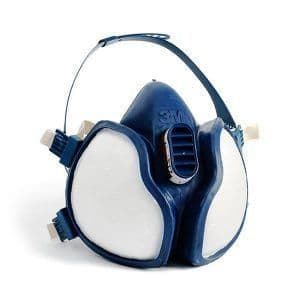 3M 06941 FFA1P2 R D Maintenance Free Reusable Half Mask