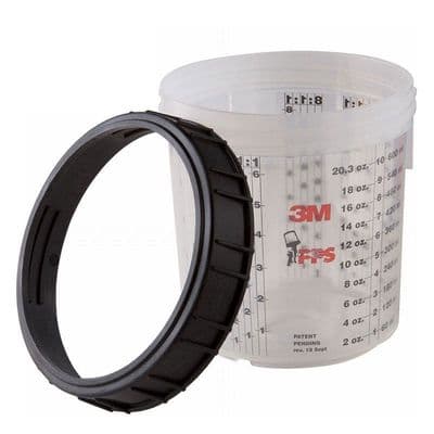 3M PPS Mixing Cups and Colars Standard
