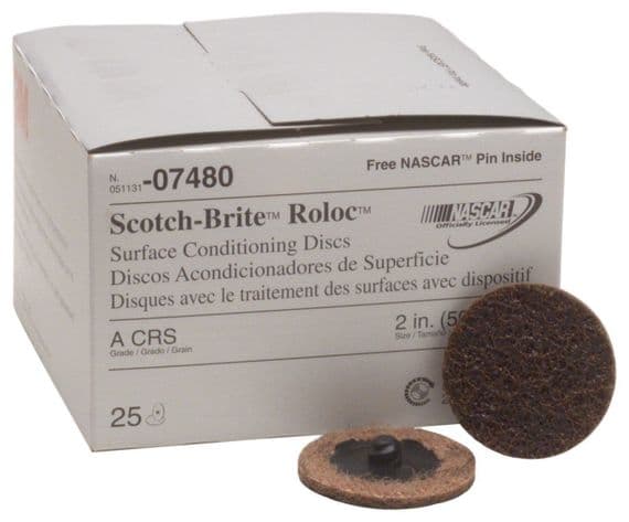 3M ROLOC Surface Conditioning Disc 50mm 25 pack
