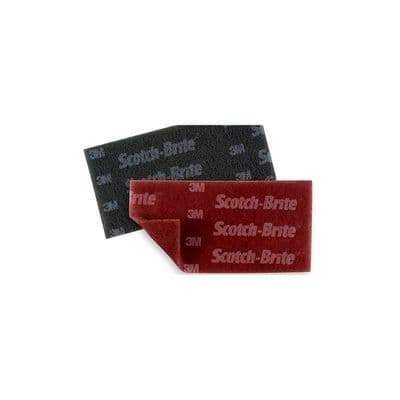 3M Scotch-Brite 7447 PRO Hand Pad, 100 mm x 200 mm, Qty of 20