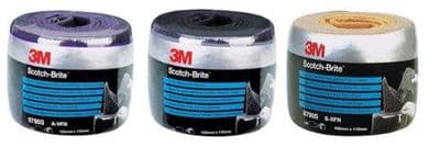 3M Scotch-Brite Clean and Finish Pre-Cut Roll, 115 mm x 150 mm