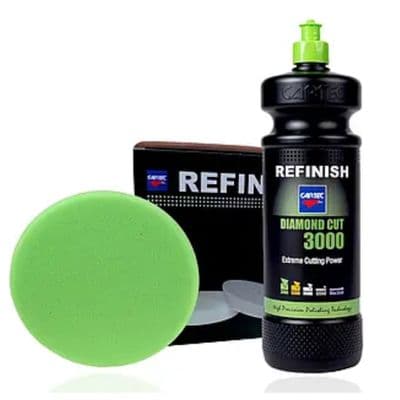 Cartec Diamond Cut 3000 Compound & Foam Kit