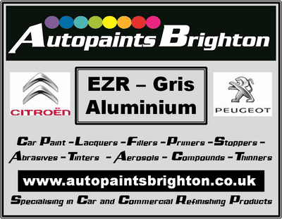 Citroen/ Peugeot - EZR Gris Aluminium Metallic Basecoat Car Paint 1L/2.5L/5L