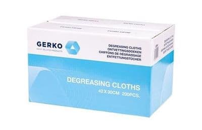 Gerko Degreasing Cloths 42 x 300cm 200 Box