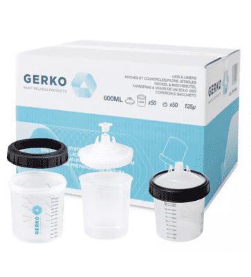 Gerko PPS Lid & Liner 125 Micron Filter Bulk x 2 Box