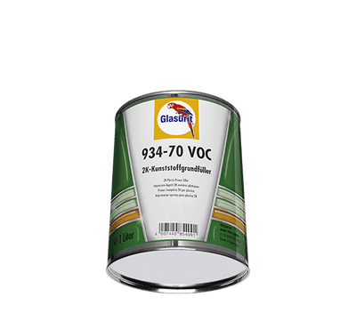 Glasurit 2K VOC Plastics Primer Filler 1L